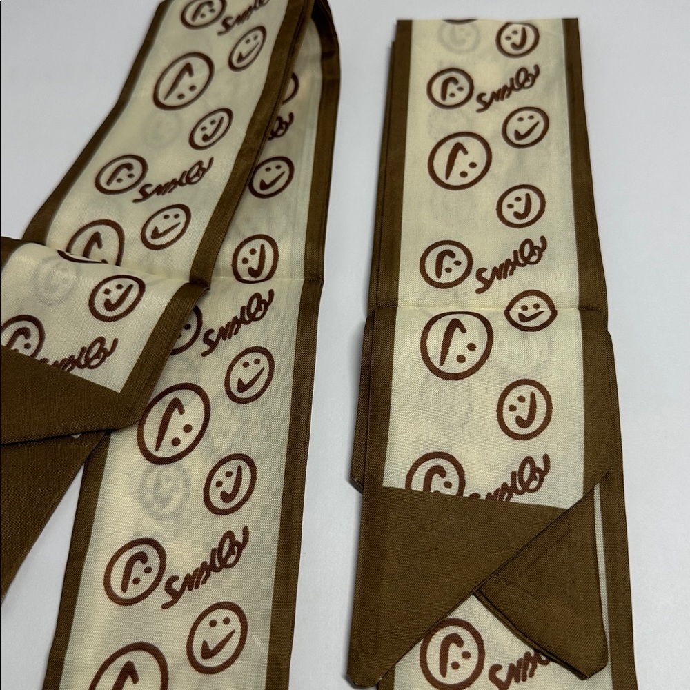 Two Thin Purse Scarves / Hair Bands / Scarves- #1385